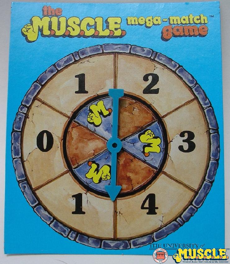 The M.U.S.C.L.E. Mega-Match Game Mattel 1986 deals Muscle Kinnikuman